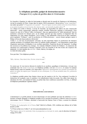 ﻿تلفن همراه، ابزار کشتار جمعی