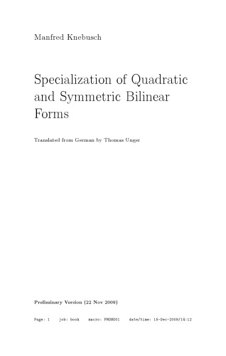 تخصصی فرم های دوقطبی درجه دوم و متقارن [پیش نویس]