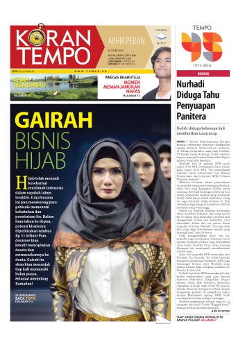 Koran Tempo - 4 ژوئن 2016