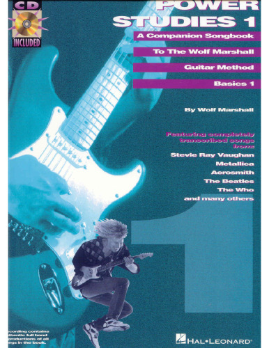 مطالعات قدرت 1: یک کتاب همراه با همکار برای روش گیتار گرگ مارشال، مبانی 1