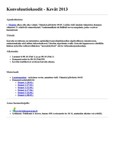 کدهای تحولی [با تمرینات به زبان فنلاندی]