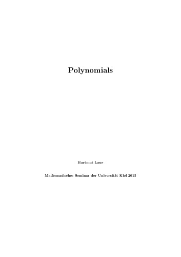 چند جمله ای ها