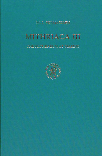 ﻿Mithriaca III: Mithraeum در مارینو