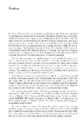 روند دومین جلسه ساموس در زمینه کیهان شناسی ، هندسه و نسبیت