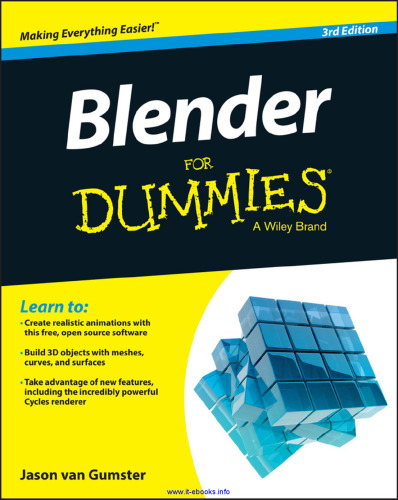Blender For Dummies ، نسخه 3