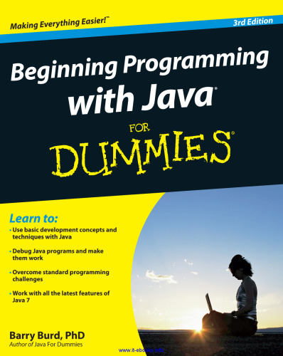 شروع برنامه نویسی با Java For Dummies ، نسخه 3