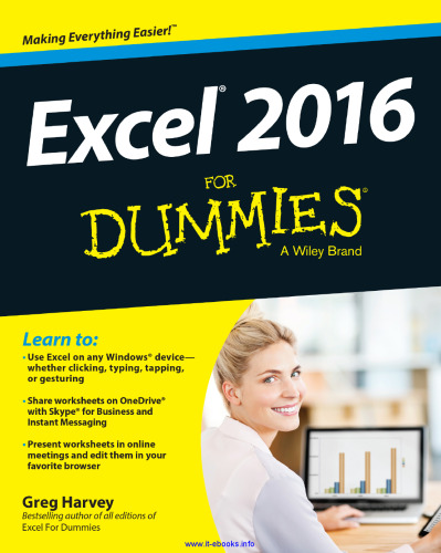 Excel 2016 For Dummies