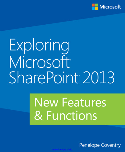 ﻿کاوش Microsoft SharePoint 2013: ویژگی ها و توابع جدید