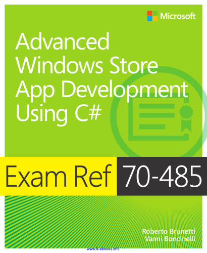 امتحان Ref 70-485: توسعه برنامه فروشگاه Windows Windows Advanced با استفاده از C #