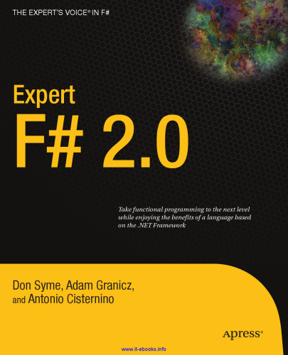 ﻿Expert F# 2.0