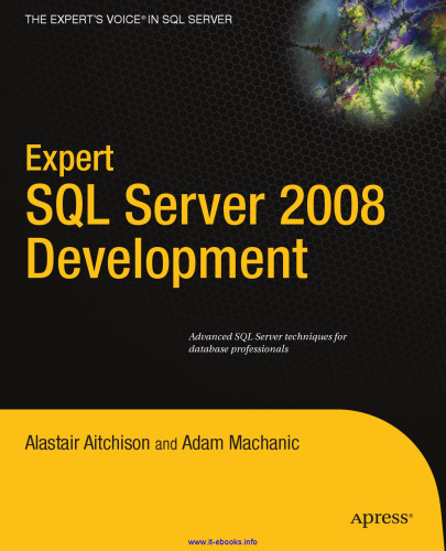 Expert SQL Server 2008 Development