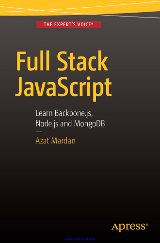 ﻿Full Stack JavaScript، نسخه دوم: Backbone.js، Node.js و MongoDB را یاد بگیرید