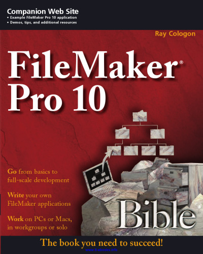 کتاب مقدس FileMaker Pro 10