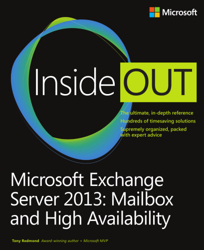 ﻿Microsoft Exchange Server 2013 Inside Out: صندوق پستی و در دسترس بودن بالا