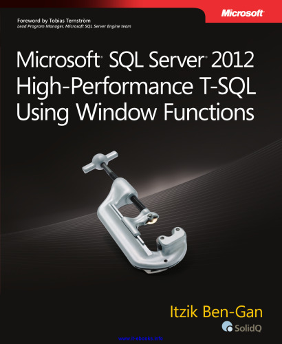 Microsoft SQL Server 2012 با عملکرد بالا T-SQL با استفاده از توابع پنجره