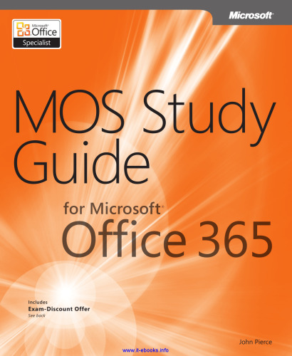﻿راهنمای مطالعه MOS برای Microsoft Office 365