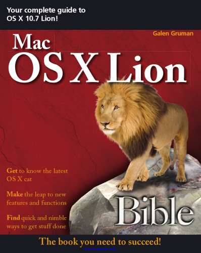 ﻿Mac OS X Lion Bible