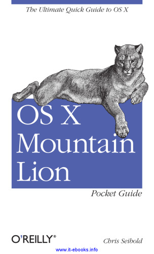﻿راهنمای جیبی OS X Mountain Lion: راهنمای سریع نهایی OS X