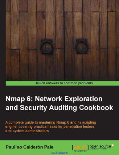 Nmap 6: آشپزی شبکه و کتاب آشپزی حسابرسی امنیتی