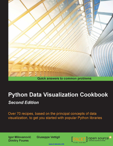 کتاب آشپزی تجسم داده Python ، ویرایش 2: بیش از 70 دستور العمل برای شروع کتابخانه های محبوب پایتون بر اساس مفاهیم اصلی تجسم داده ها