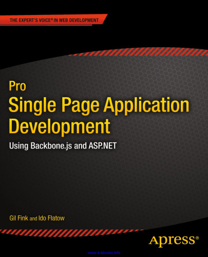 نرم افزار تک صفحه توسعه نرم افزار: با استفاده از Backbone.js و ASP.NET