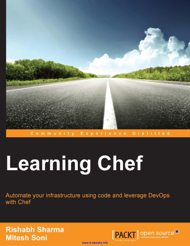 Learning Chef: با استفاده از کد و اهرم DevOps با سرآشپز ، زیرساختهای خود را خودکار کنید