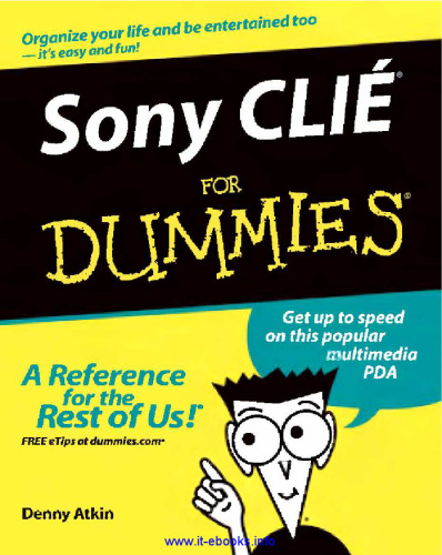 ﻿Sony CLIE For Dummies