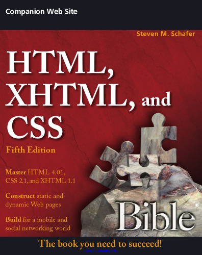HTML ، XHTML و CSS Bible ، نسخه 5