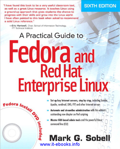 یک راهنمای عملی برای Fedora و Red Hat Enterprise لینوکس، نسخه 6