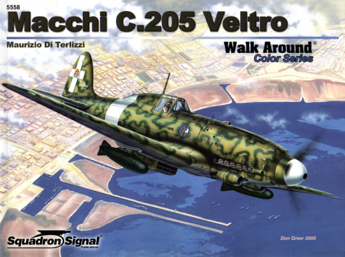 Macchi C.205 Veltro - پیاده روی سری رنگها در اطراف شماره 58