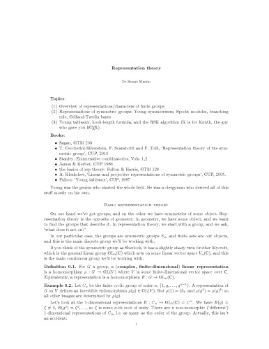 نظریه بازنمایی