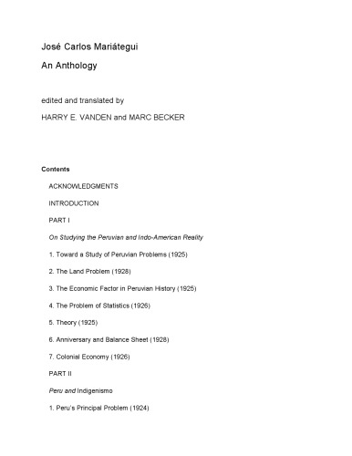 خوزه کارلوس ماریتگویی: گلچین