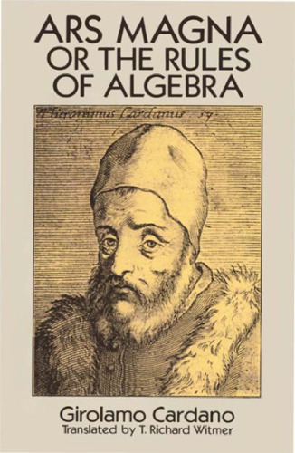 Ars magna ، یا ، قوانین جبر Artis magnae، sive de regulis algebraicis. لیب غیرمعمول Qui & totius operis de arithmetica ، quod Opus Perfectum inscribsitit ، در دکوراسیون معمولی است