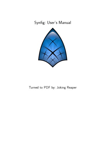 دفترچه راهنمای کاربر Synfig