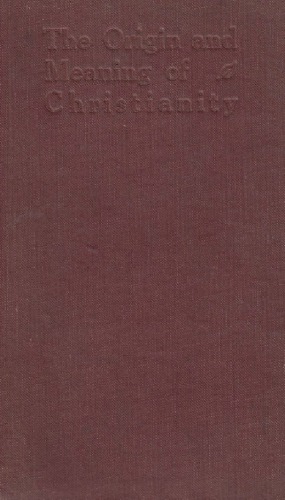 منشأ و معنی مسیحیت