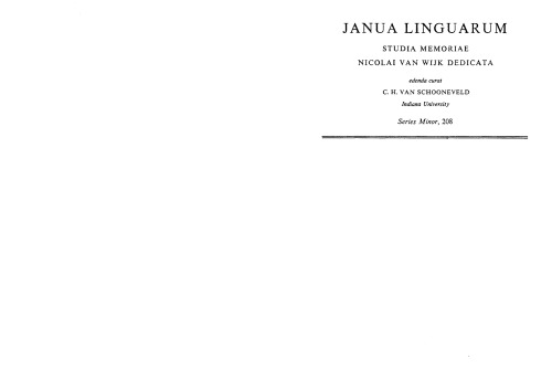 گرامر عمومی و عقلانی: گرامر Port-Royal