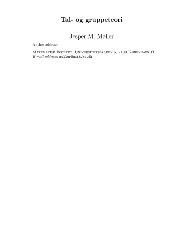 ﻿اعداد و نظریه گروه