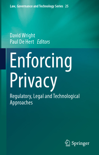 ﻿اجرای حریم خصوصی: رویکردهای نظارتی، قانونی و فناوری