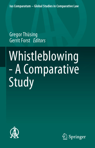 ﻿Whistleblowing - یک مطالعه مقایسه ای
