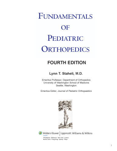 اصول ارتوپدی کودکان