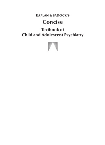 کتاب كامل كاپلان و سادوک روانپزشکی كودك و نوجوان