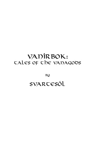 Vanirbok: Tales of Vanagods
