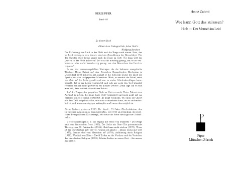 چگونه خدا می تواند این اجازه را بدهد؟ شغل مرد در رنج