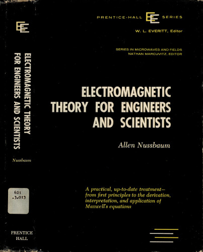 نظریه الکترومغناطیسی برای مهندسین و دانشمندان