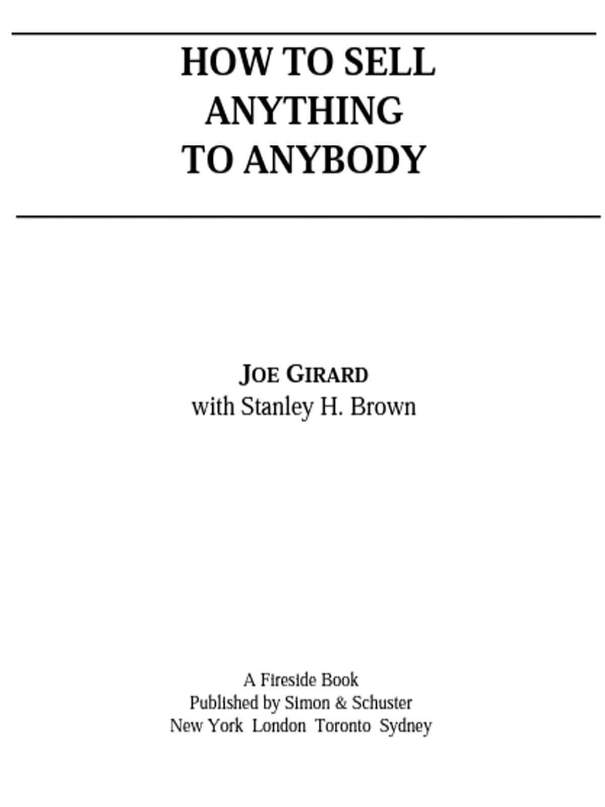 چگونه هر کاری را به هر کسی بفروشید