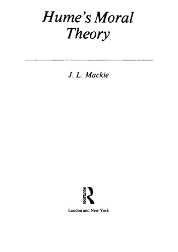 نظریه اخلاقی هیوم