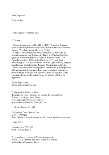 ﻿زندگی فراموش شده