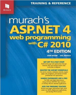 ﻿برنامه نویسی وب ASP.NET 4 Murach با سی شارپ 2010