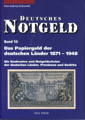 ﻿Deutsches Notgeld ، پول کاغذی آلمانی لوندر 1871-1948