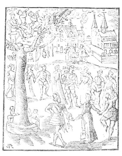 ﻿روستای قرون وسطایی و ساکنان آن